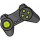 Playing video games