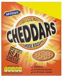 McVitie's Cheddars Cheese Biscuits