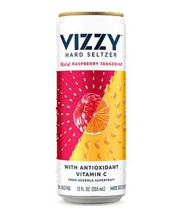 Vizzy Hard Seltzer Raspberry Tangerine